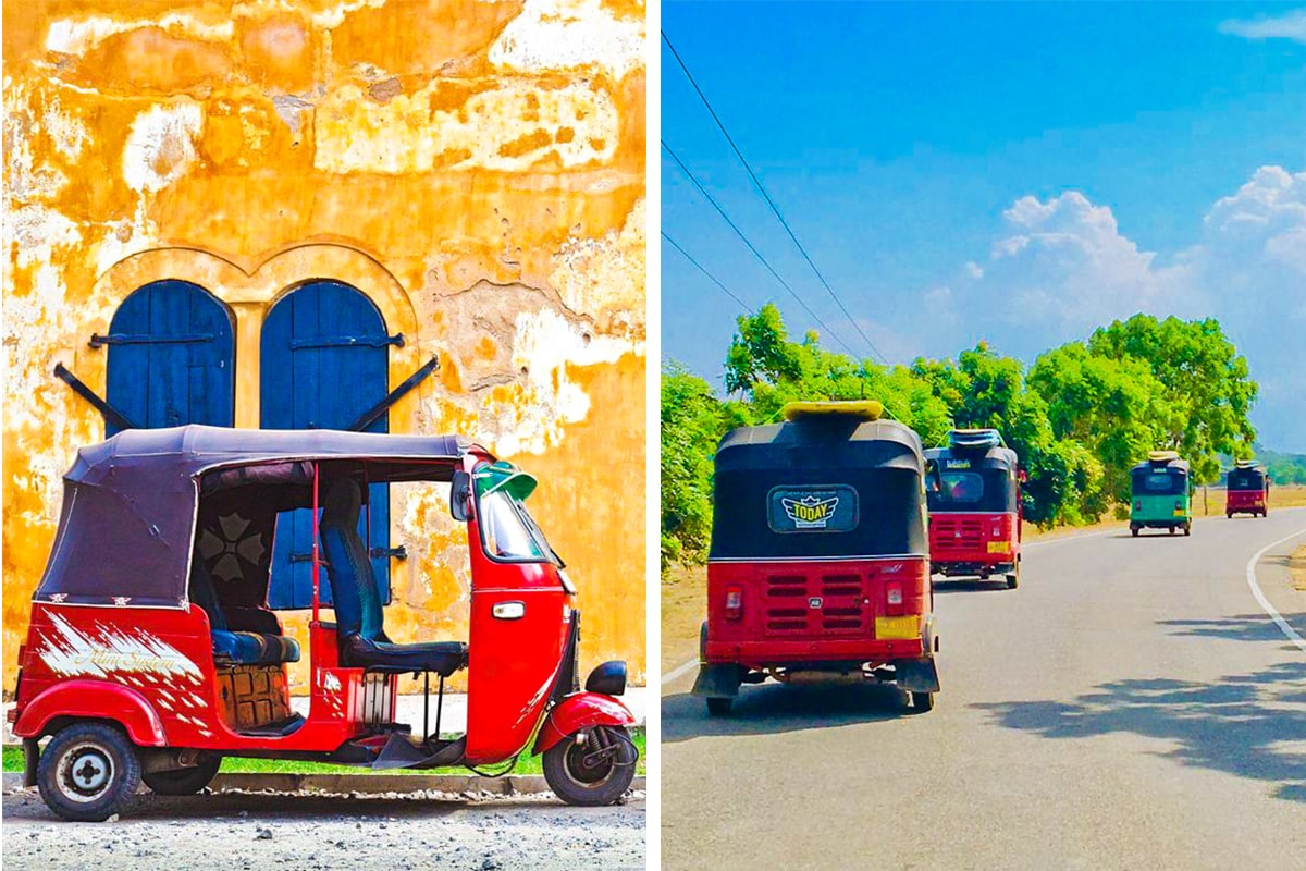 Tuk Tuk Ride in Sri Lanka